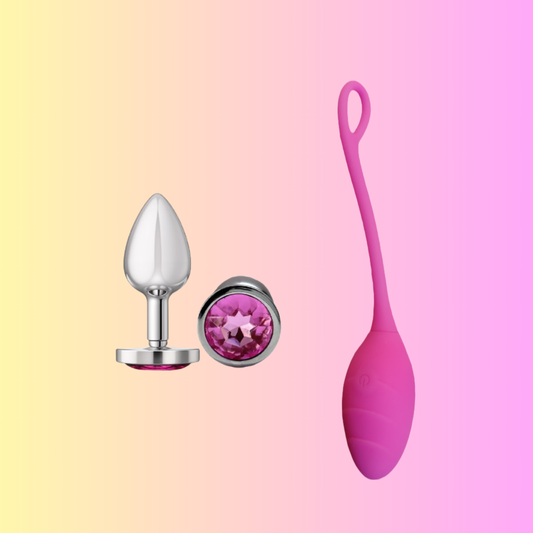 Bluetooth Clitoral Vibrator - Anal Butt Plug